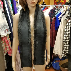 Accessories - Faux fur black scarf Accessories - Faux fur black scarf